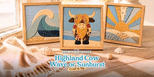 Kinusaiga Highland Cow, Wave or Sunburst at Brews & Barrels - Montgomery County, MD