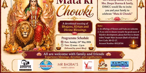 \ud83c\udf38 Mata Ki Chowki \u2013 Sunday, 24th May 2026 \ud83c\udf38
