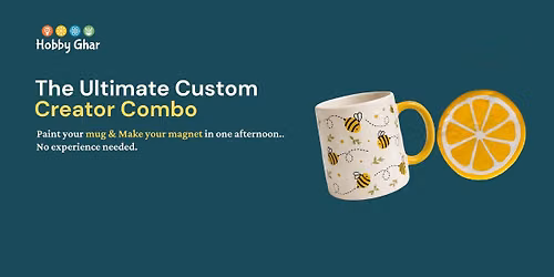 Clay Magnet + Mug Painting Workshop