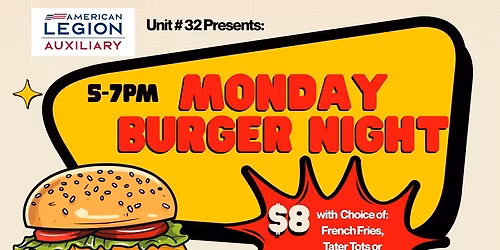 Monday Burger Night