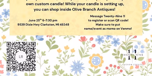 Candle Making Class