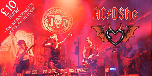 TICKET ONLY | AC\/DSHE & DIO TRIBUTES