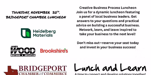 Bridgeport Chamber November Luncheon