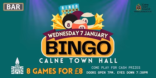 Calne Town Hall Bingo