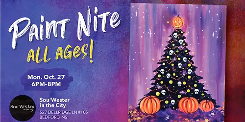 ALL AGES Paint Nite - Halloween Dream Tree