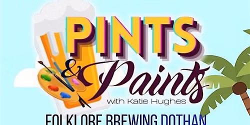 Pints & Paints at Folklore brewing Dothan