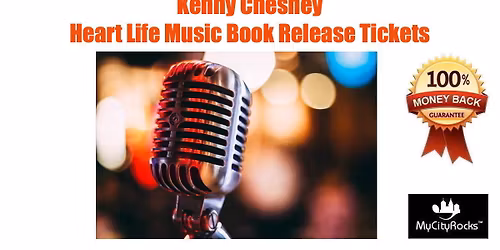 Kenny Chesney - Heart Life Music Book Release Tickets Beverly Hills CA Saban Theatre Los Angeles LA