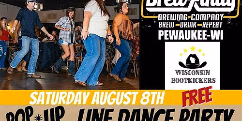 Pop Up Line Dance Party \/ Brewfinity Brewing Pewaukee \/ FREE