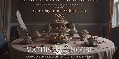 Bridgerton M**der Mystery High Tea Dinner Show