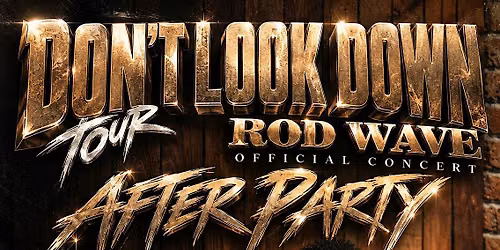 Rod wave official concert after party