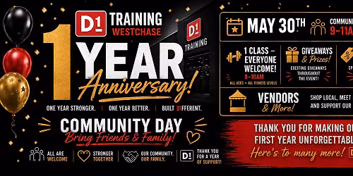 1 Year Anniversary Party!
