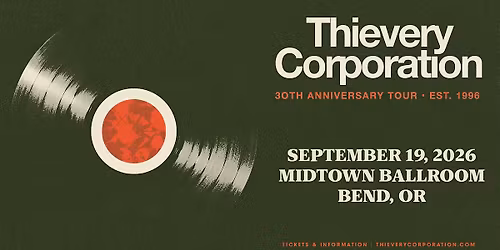 Thievery Corporation  30th Anniversary Tour at Midtown Ballroom