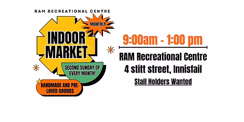 RAM Indoor Monthly Markets 