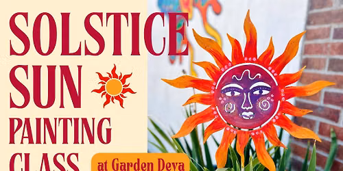Solstice Sun Painting Class