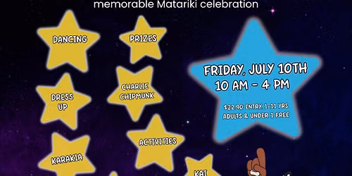 \u2728 Chipmunks Matariki Celebration \u2728 