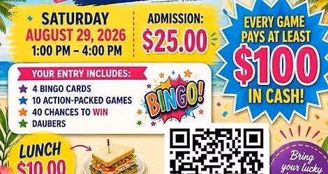 Ahiah Summer Bingo Games