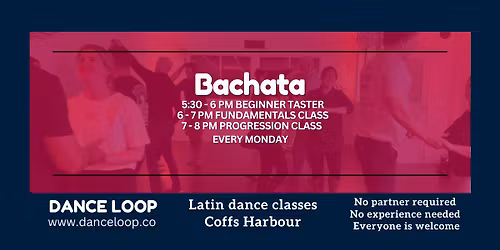 Bachata with Pascale - 4 week course Oct-Nov