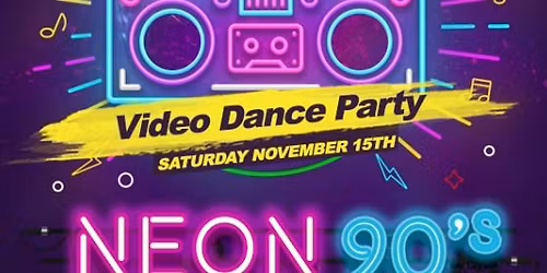 Neon 90's Video Dance Party