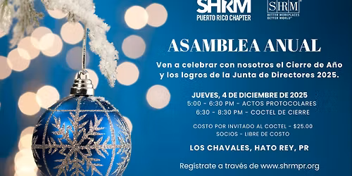 ASAMBLEA ANUAL y CIERRE DEL 2025