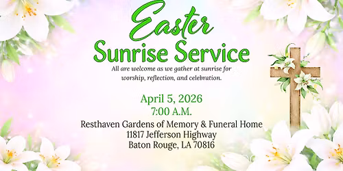 Easter Sunrise Service