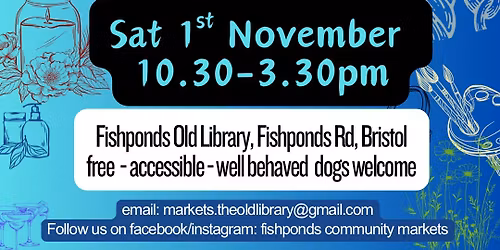 November community market in the ponds!