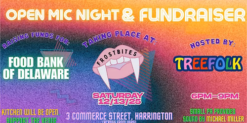 Open Mic Night & Fundraiser