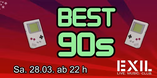 BEST 90s Party im EXIL G\u00f6ttingen