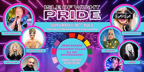 Isle of Wight Pride 2026 — Ryde Superbowl