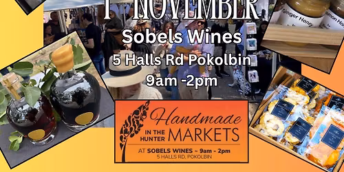 Handmade in the Hunter Markets \ud83c\udf3c\ud83c\udf3b\u2600\ufe0f