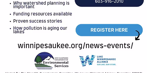 Watershed Planning for Our Lakes Event