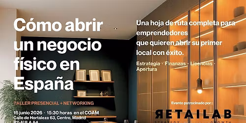 Como abrir un negocio f\u00edsico en Espa\u00f1a
