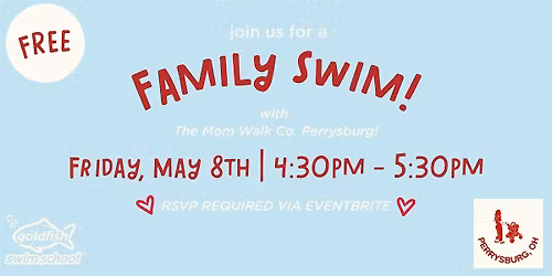 Family Swim w\/ The Mom Walk Co!
