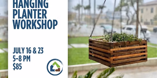 Hanging Planter Workshop at Home ReSource