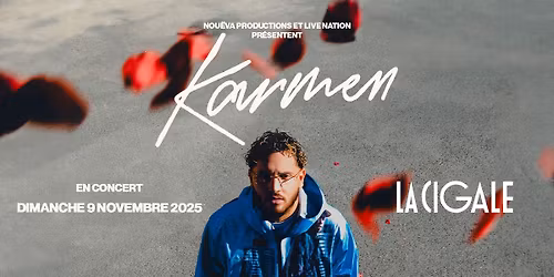 KARMEN \u2022 La Cigale, Paris \u2022 9 novembre 2025