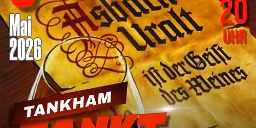 TANKHAM TANKT, OIDA! Discoparty