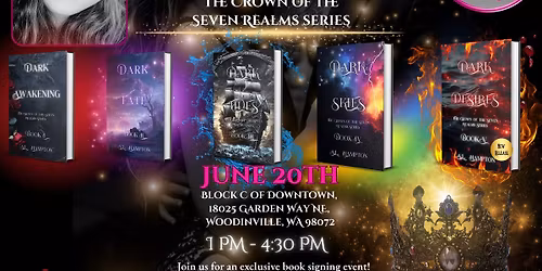 Meet the Author: A.L. Hampton - Signing Copies of Her Dark Paranormal Romantasy Series 