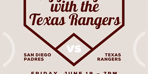 Aggie Night with the Rangers