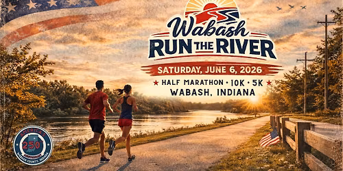 Wabash Run The River 2026 - 5K, 10K, & Half Marathon