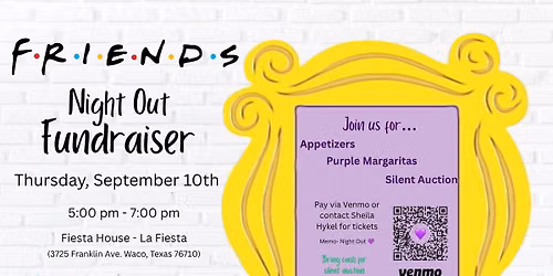 FRIENDS Night Out  ENDALZ Fundraiser 