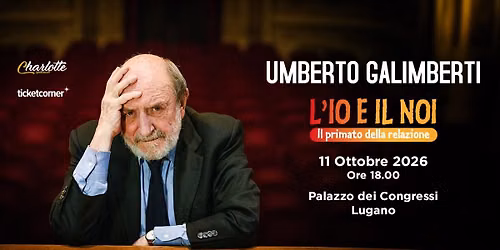 Umberto Galimberti - Lugano - 11.10.2026