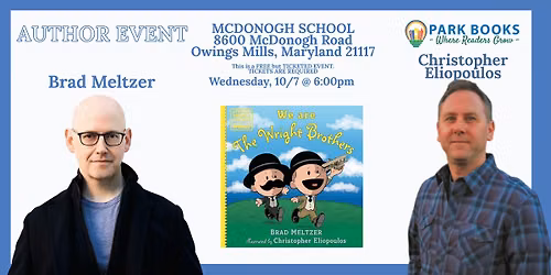 Author Event: Brad Meltzer and Chris Eliopoulos