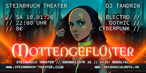 Mottengefl\u00fcster mit DJ Tandrin