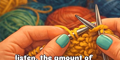 Yarn in the park!