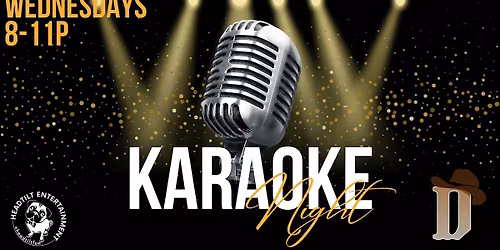 WEDNESDAY KARAOKE AT DUDLEY'S SPORTS GRILL