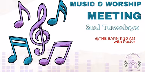Music & Worship Meeting