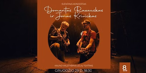 \u0160ventinis koncertas l Domantas Razauskas ir Jonas Krivickas