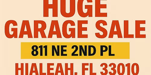 Garage Sale Hialeah 