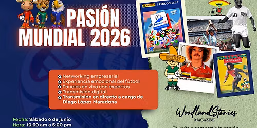Pasi\u00f3n Mundial 2026 \u2013 Experiencia Exclusiva