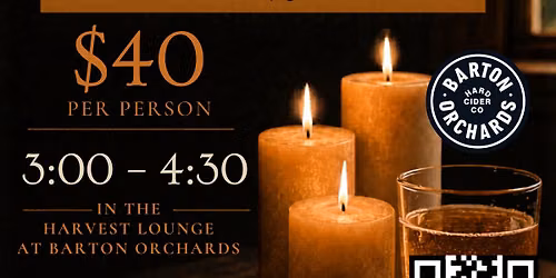 Candle Making & Cider Tasting