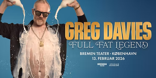 Greg Davies | Bremen Teater, K\u00f8benhavn